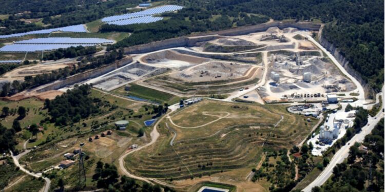 Le site de la Malespine dans le pays de Gardanne (Crédit Semag)