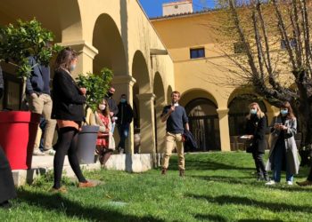 Mardi 13 avril 2021, rencontres entre des acteurs engagés de Marseille pour recréer du lien dans la ville (Crédit Gomet'/JFE)