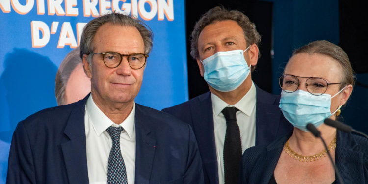 Renaud Muselier (LR) présente ses listes pour les élections régionales 2021 en Paca