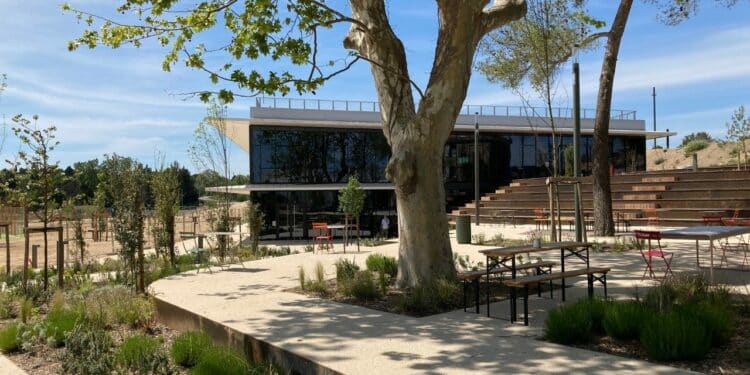 Voyage Privé a construit son nouveau siège social sur un campus de 4 hectares dans le quartier aixois de la Constance (Crédit RM)