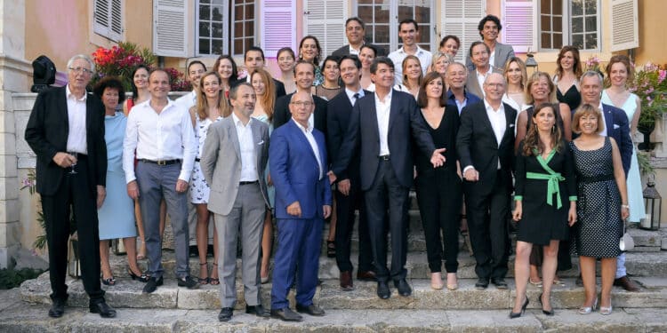 Une partie des avocats associés de BBLM pour les 30 ans du cabinet (Photo BBLM).