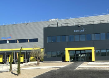 Le nouveau bâtiment Bolloré Logistics à Fos-sur-Mer (Crédit DR)