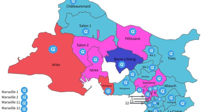[Data] Départementales 2021 : les résultats du 1er tour par canton dans les Bouches-du-Rhône