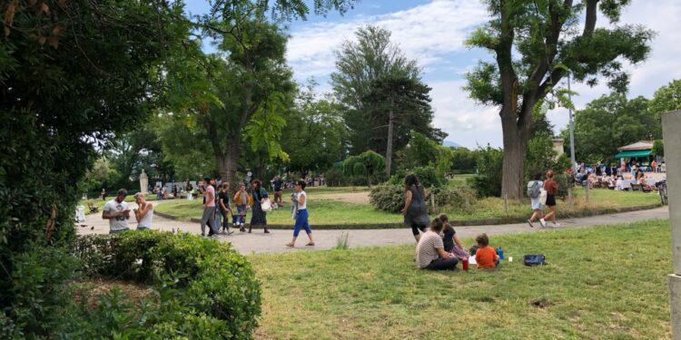 Journée de la transition au Parc Longchamp dimanche 6 juin 2021 (Crédit Gomet'/JFE)