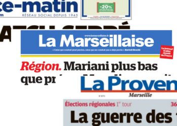 La presse quotidienne régionale a titré sur le premier tour des élections régionales