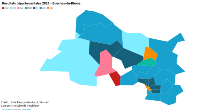 carte départementales