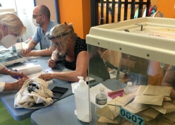 Bureau de vote dimanche 27 juin 2021 à Marseille (crédit J. R-G / Gomet')