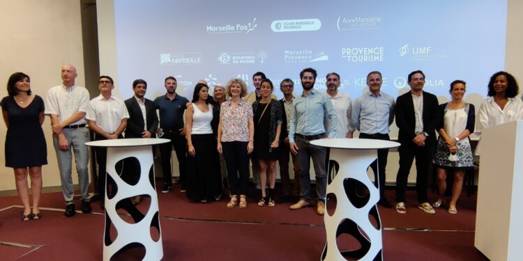 Les neuf lauréats du Smartport Challenge 2021 ont été présenté le 19 juillet à la faculté des sciences du sport de Luminy (Crédit RL)