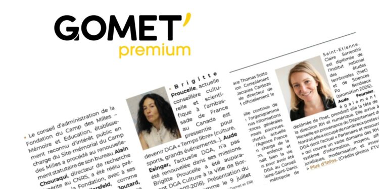 Deux des nouvelles DGA de la Ville de Marseille. (Crédit DR/Gomet')