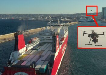 AtmoSud utilise des drones renifleurs pour mesurer le taux de souffre dans les émissions des navires