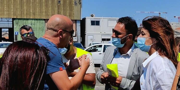 Yannick Ohanessian, Michèle Rubirola et Samia Ghali ont été pris à partie par un docker mercredi 28 juillet
