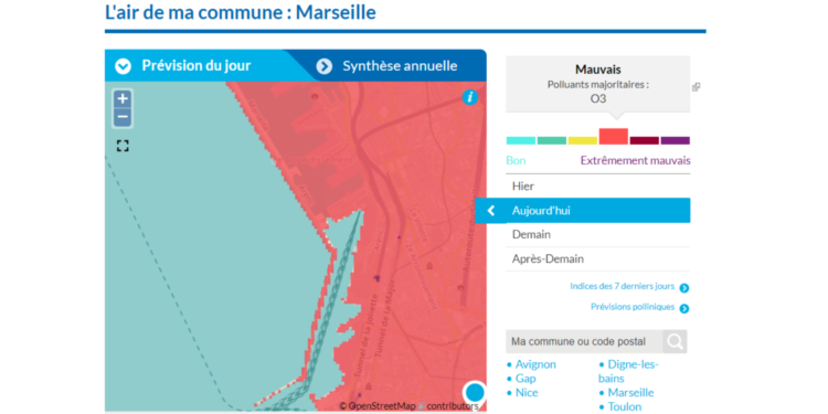 pollution Marseille
