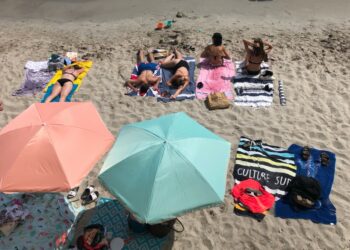 On observe une légère baisse de la fréquentation à Marseille en ce mois de juillet 2021 par rapport à l'année dernière (Crédit Gomet'/JFE)