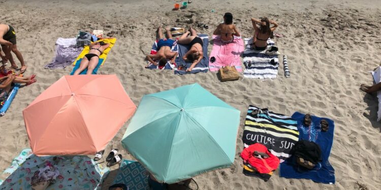 On observe une légère baisse de la fréquentation à Marseille en ce mois de juillet 2021 par rapport à l'année dernière (Crédit Gomet'/JFE)