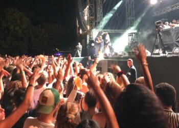 Le rappeur PLK en concert de clôture du festival Marsatac 2021 (Crédit Gomet'/JFE)