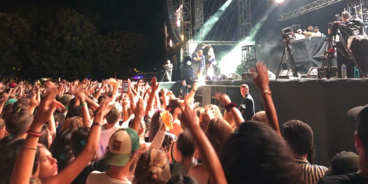 Le rappeur PLK en concert de clôture du festival Marsatac 2021 (Crédit Gomet'/JFE)