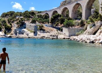Plage de Corbières, Marseille