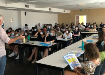 Une classe de master à la faculté de droit d'Aix-en-Provence (Archives Gomet'/JFE)