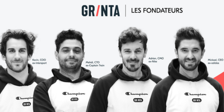 Les quatre fondateurs de Grinta (Crédit DR)