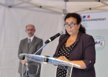 Frédérique Vidal initie la réhabilitation de la cité des Douanes (3e arr.) de Marseille vendredi 10 septembre 2021