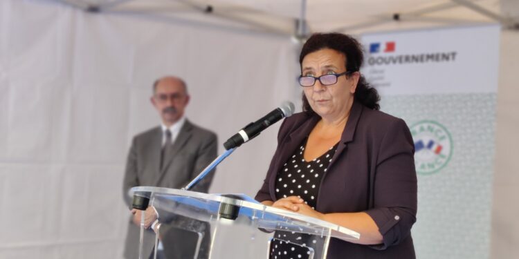Frédérique Vidal initie la réhabilitation de la cité des Douanes (3e arr.) de Marseille vendredi 10 septembre 2021