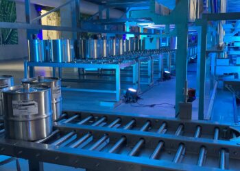 La nouvelle usine robotisée de Technicoflor multiplie par deux la productivité (Crédit RM)