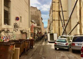 En plein centre de Marseille, Belsunce est toujours à l'abandon Photo CA