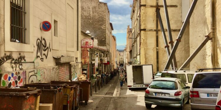En plein centre de Marseille, Belsunce est toujours à l'abandon Photo CA