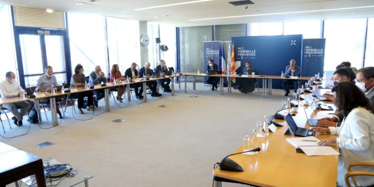Le comité de gouvernance économique de la Métropole Aix Marseille Provence s'est tenu mercredi 29 septembre ( Crédit @lacaradec)