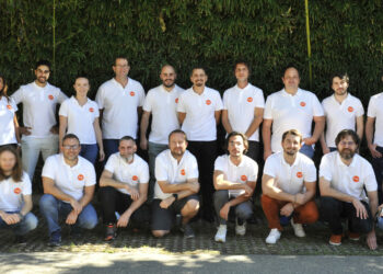 L'équipe Eho.link au grand complet (Crédit Eho.link)