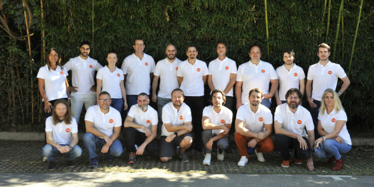 L'équipe Eho.link au grand complet (Crédit Eho.link)