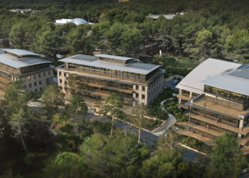 Le nouveau projet de Newton Offices à Sophia-Antipolis (Crédit DR)