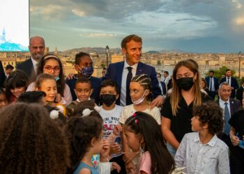 Emmanuel Macron revient à Marseille pour faire un point d'étape sur son plan Marseille en Grand (Crédit JYD)