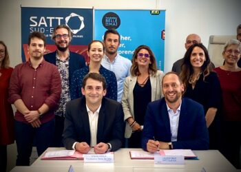 La Satt sud-est et l'Incubateur Belle de Mai se rapprochent (Crédit @Sattse_ )