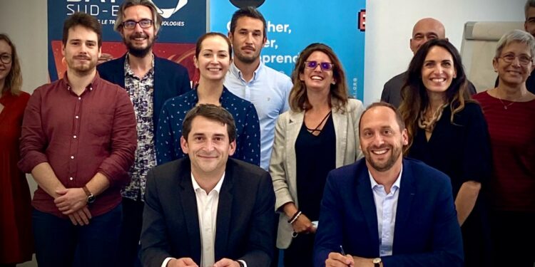 La Satt sud-est et l'Incubateur Belle de Mai se rapprochent (Crédit @Sattse_ )