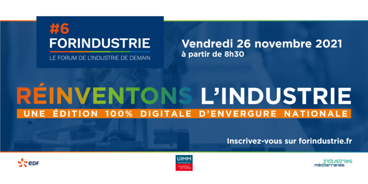 Forum ForIndustrie (EDF) : rendez-vous le 26 novembre pour la 6e édition