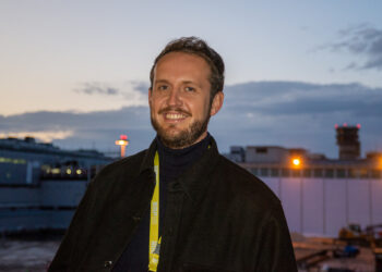 Thomas Busser, le nouveau directeur de la communication d'Aéroport Marseille Provence (Crédit JYD/Gomet').
