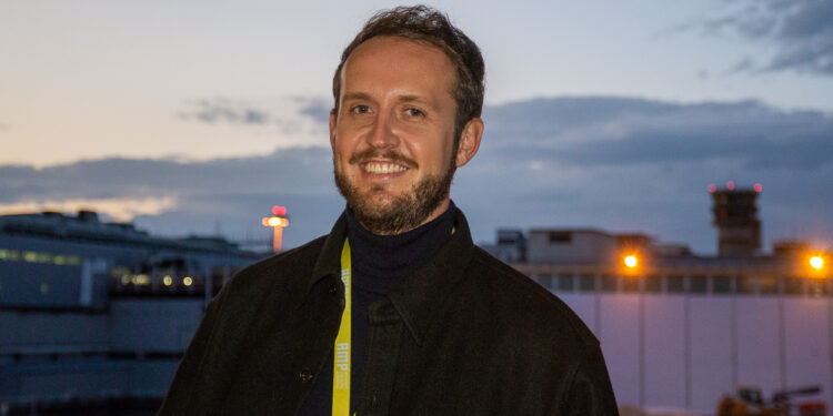 Thomas Busser, le nouveau directeur de la communication d'Aéroport Marseille Provence (Crédit JYD/Gomet').