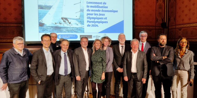 La CCIAMP lance la mobilisation du monde économique pour les JO 2024 (Crédit : Rémi Liogier)