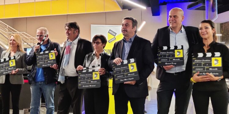 L'inauguration lundi 29 novembre d'Artplexe Canebière (Crédit : Rémi Liogier)