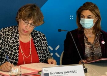 Marianne Laigneau et Martine Vassal