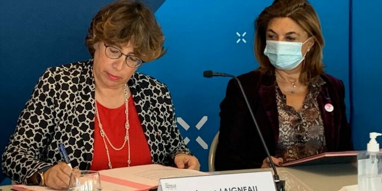 Marianne Laigneau et Martine Vassal