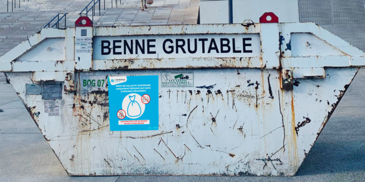 La Métropole déploie à nouveau ses bennes temporaires de secours