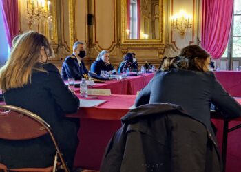 Nadia Hai a rencontré le comité de pilotage de l'instance « Dialogue citoyen Marseille »