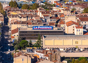 Le siège de La Provence 248 avenue Roger Salengro dans le 15e arrondissement de Marseille (Crédit Gomet'/JYD)
