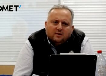 Olivier Marchetti, patron de Provence Studios créés à Martigues en 2013 invité du Grand débat de Gomet' (Crédit Gomet')