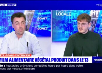 Samuel Olichaon est l'invité de Planète Locale #6 (Crédit : capture d'écran BFM Marseille)