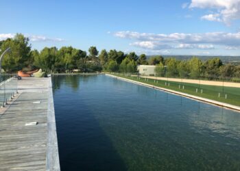 Biopooltech est spécialisée dans la conception de piscines « écologiques, naturelles et biologiques » (crédit : TheCamp)