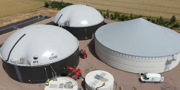 CVE a déjà déployé ses premières unités de méthanisation comme ici en Seine-et-Marne (Crédit CVE)