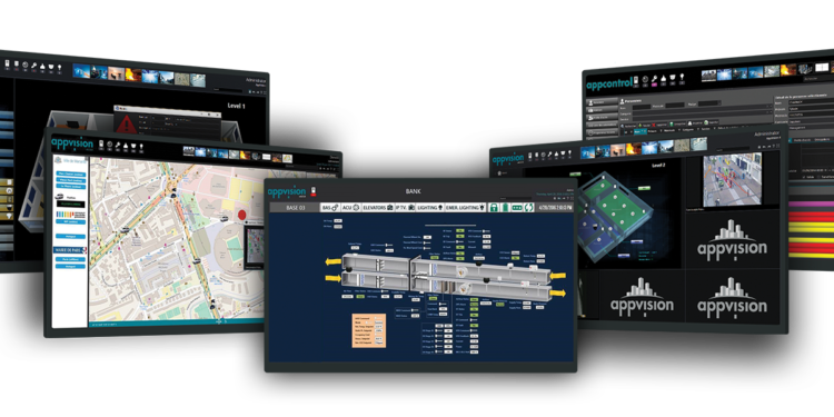 Prysm software regrouper sur une même interface des équipements et des applications de sécurité et de gestion technique des bâtiment (Crédit DR)